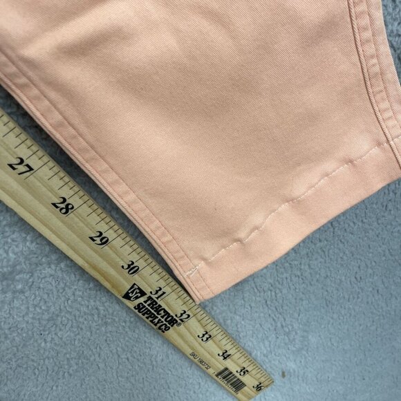 NEW Lands' End Men's S Peach Solid Deck Pants Chino Pull on - Picture 4 of 8